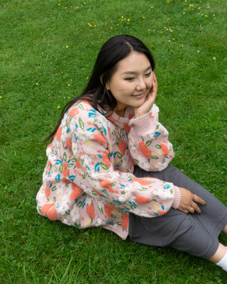 Pink Meadow Bloom Cardigan