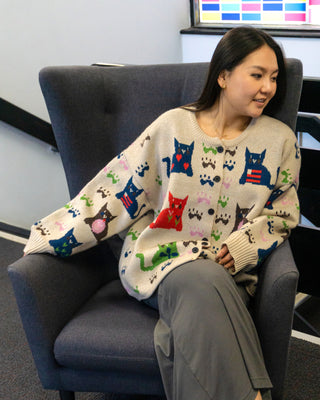 Cat Lover Cardigan