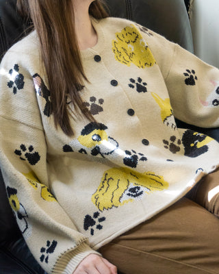 Dog Lover Cardigan