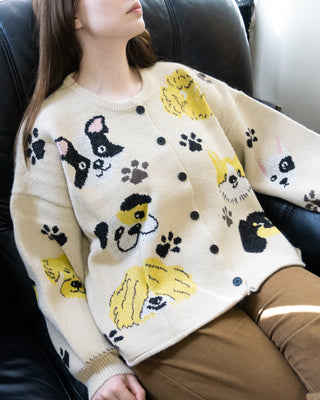 Dog Lover Cardigan